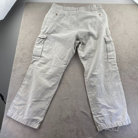 Ralph Lauren Polo Jeans Co. Mens Cargo Pants Size 36x30 Khaki Relaxed Outdoors - Picture 15 of 15